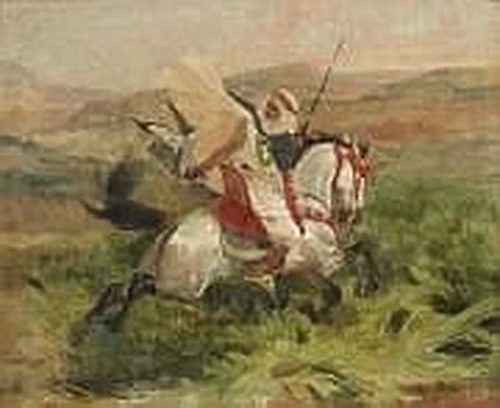 Falconiere a cavallo